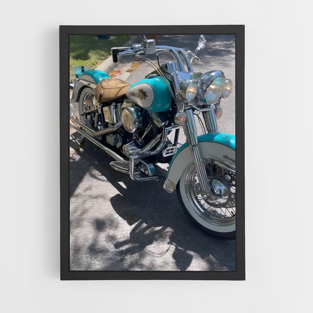 Poster Héritage classique intemporel – affiche Harley-Davidson (vue 2)